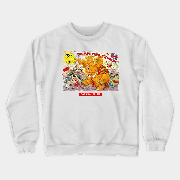 Donald Trump Crewneck Sweatshirt by PLAYDIGITAL2020